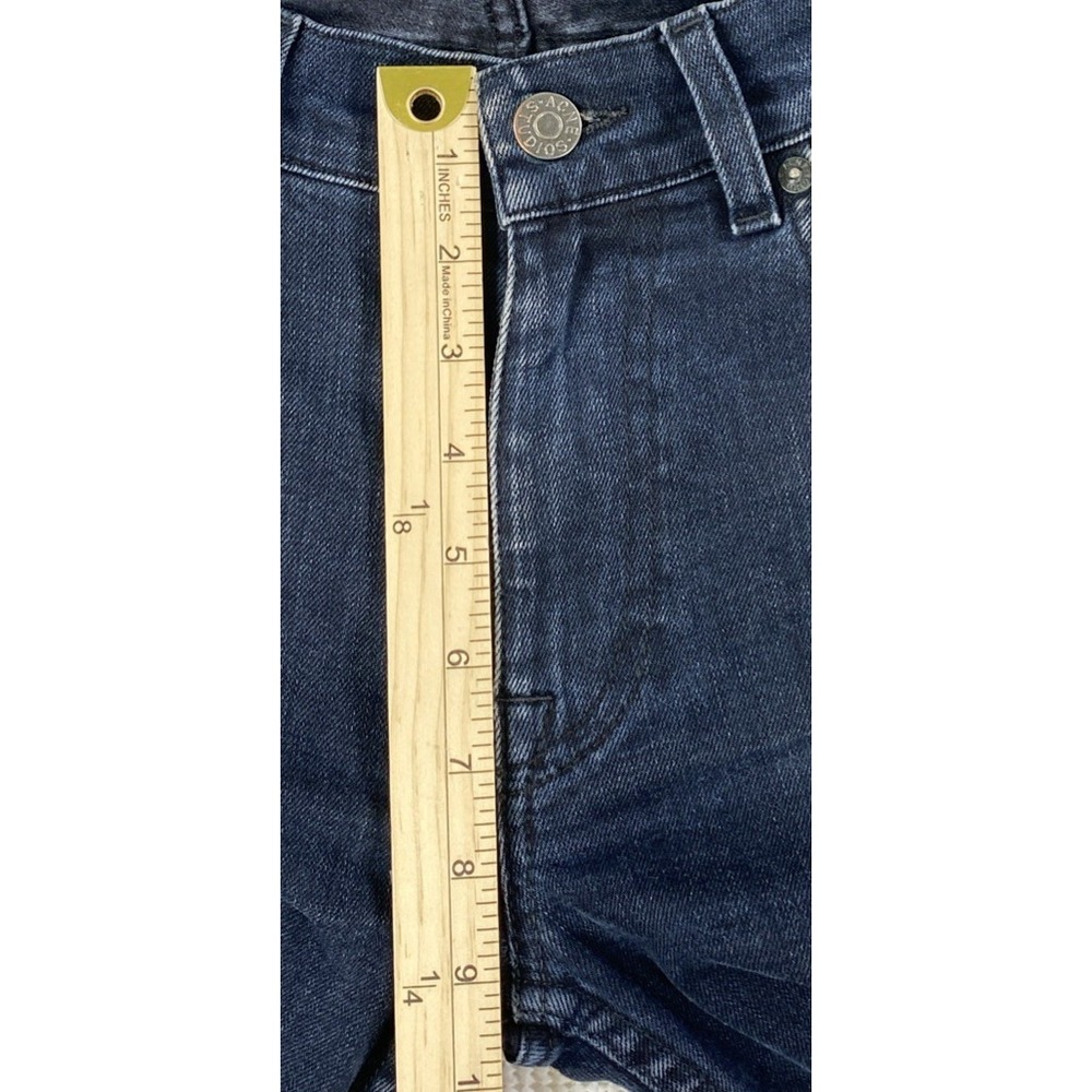 Acne Studios Ace Blue Black Jeans Slim Men's 31 x 32 - Picture 5 of 8